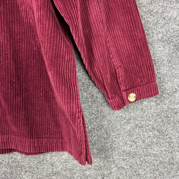 BOUNDARY WATERS WOMEN OVER SIZED M CORDUROY BUTTON DOWN JACKET - Picture 4 of 8